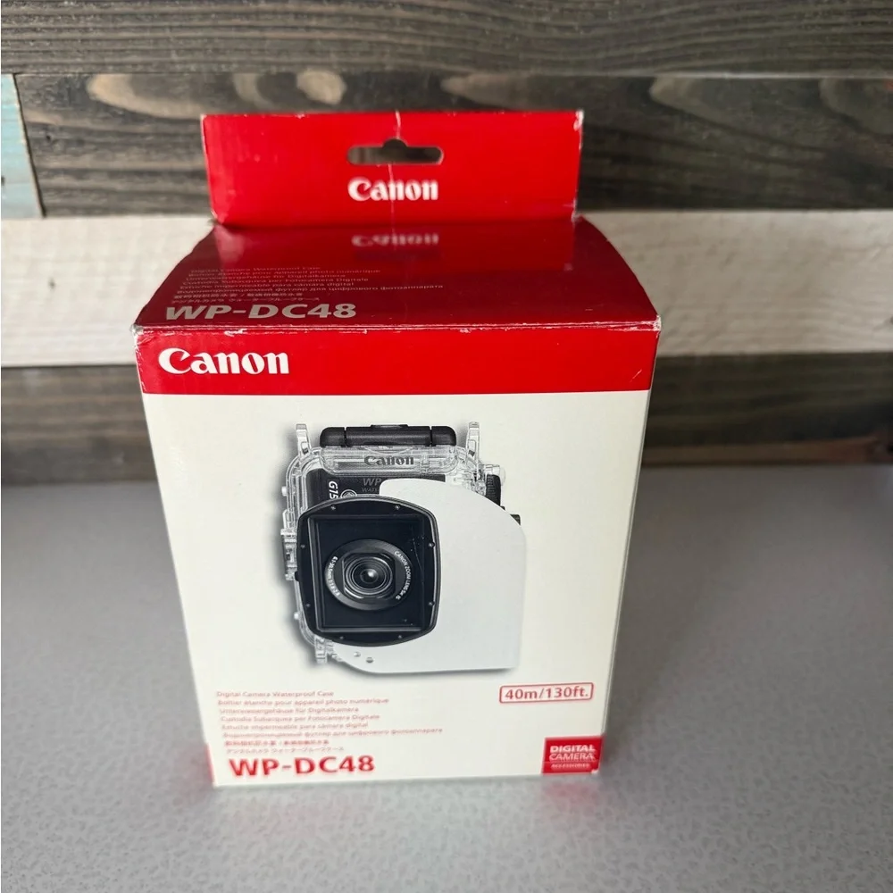Canon WP-DC48 Waterproof Case for Canon Powershot Digital Camera NEW IN BOX